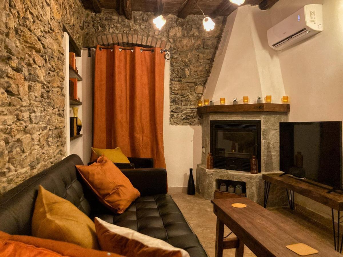 La Casa Rossa Arcola Con Vista Vila Exterior foto