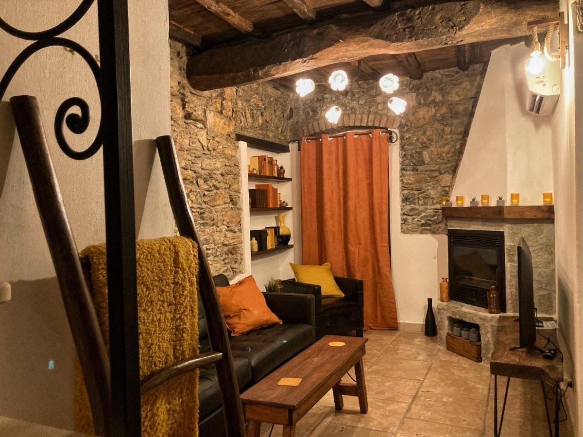 La Casa Rossa Arcola Con Vista Vila Exterior foto