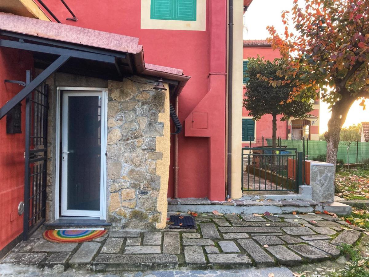 La Casa Rossa Arcola Con Vista Vila Exterior foto